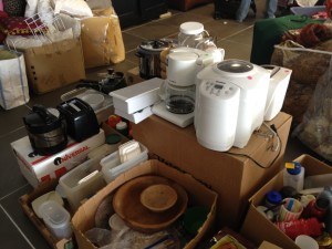 appliances for sale at hoarding 4 hope garage sale fundraiser
