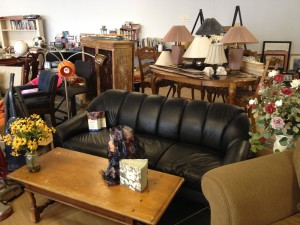 more furniture and lamps for sale at hoarding 4 hope garage sale fundraiser